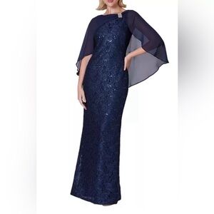 Midnight Blue Sparkle Formal Dress